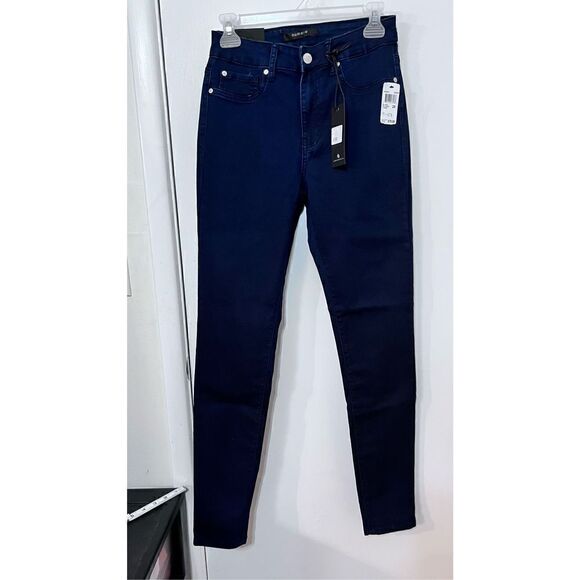 NUMERO GENOA HIGH RISE SUPER SKINNY MIDNIGHT JEANS SIZE 29 NEW P1-153 - Picture 3 of 15